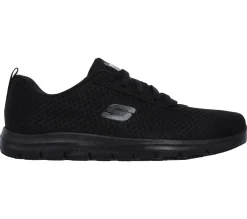 SKECHERS WORK Damen-Schnürschuh schwarz
