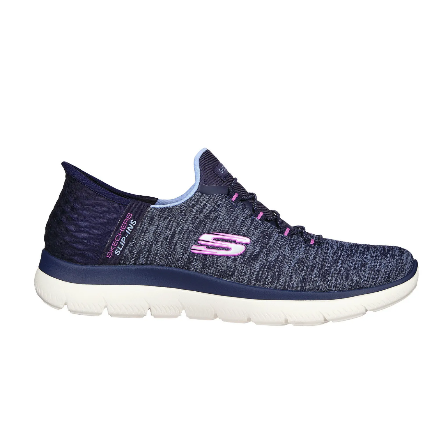 Slip Ins Damen-Schlupfschuh mit Elastbändern