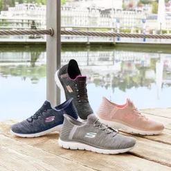Slip Ins Damen-Schlupfschuh mit Elastbändern