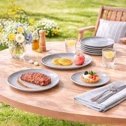 Sola Geschirr-Set Elements Vulcano 12-teilig