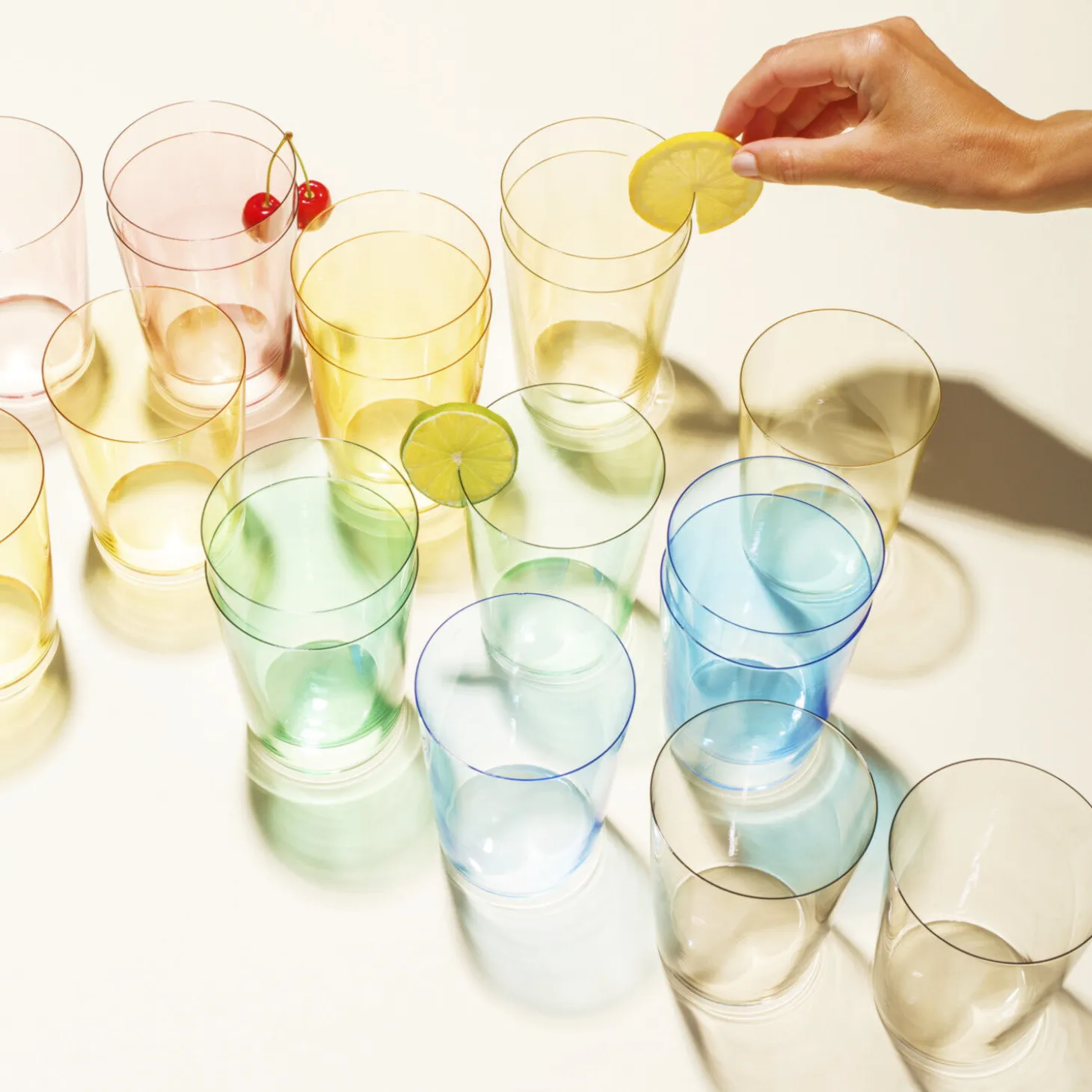 Sola Glas Color Mix 6-teilig 515 ml