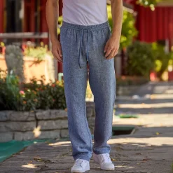 Sommerliche Hose aus Leinen
