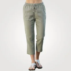 Sommerliche Leinenhose