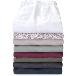 Sommerliche Leinenhose