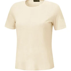 Sommerlicher kurzarm Pullover aus Kaschmir-Seide