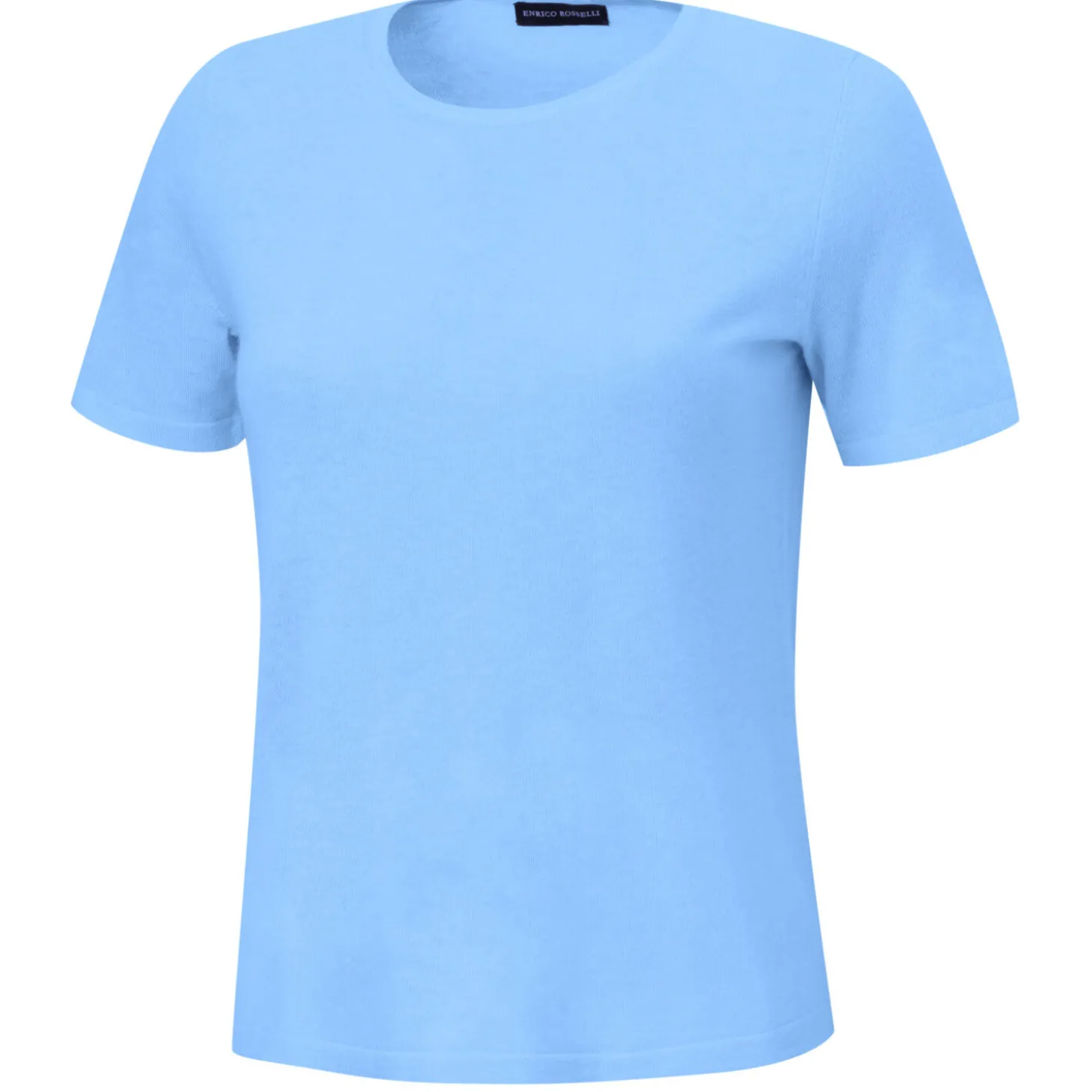 Sommerlicher kurzarm Pullover aus Kaschmir-Seide
