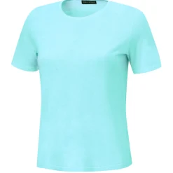 Sommerlicher kurzarm Pullover aus Kaschmir-Seide