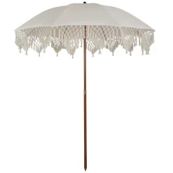 Sonnenschirm Boho mit Fransen
