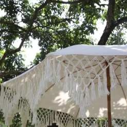 Sonnenschirm Boho mit Fransen