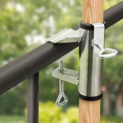Sonnenschirmhalter für Balkongeländer