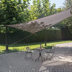 Sonnensegel quadratisch 3.6m gewoben