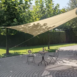 Sonnensegel quadratisch 3.6m gewoben