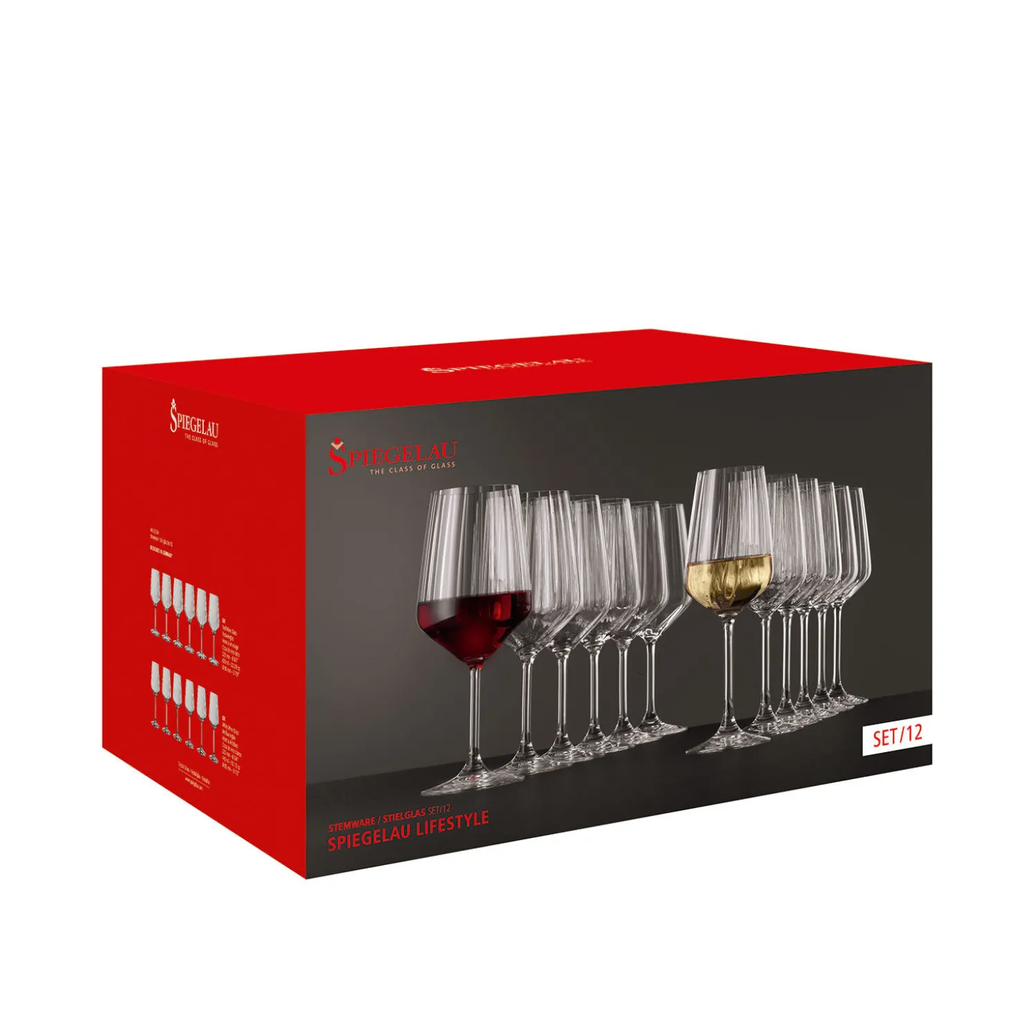 Spiegelau Kelchset Lifestyle, 12–teilig