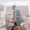 Starlyf Gazebo Gartenzelt mit integriertem Moskinonetz