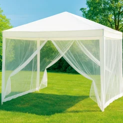 Starlyf Gazebo Gartenzelt mit integriertem Moskinonetz