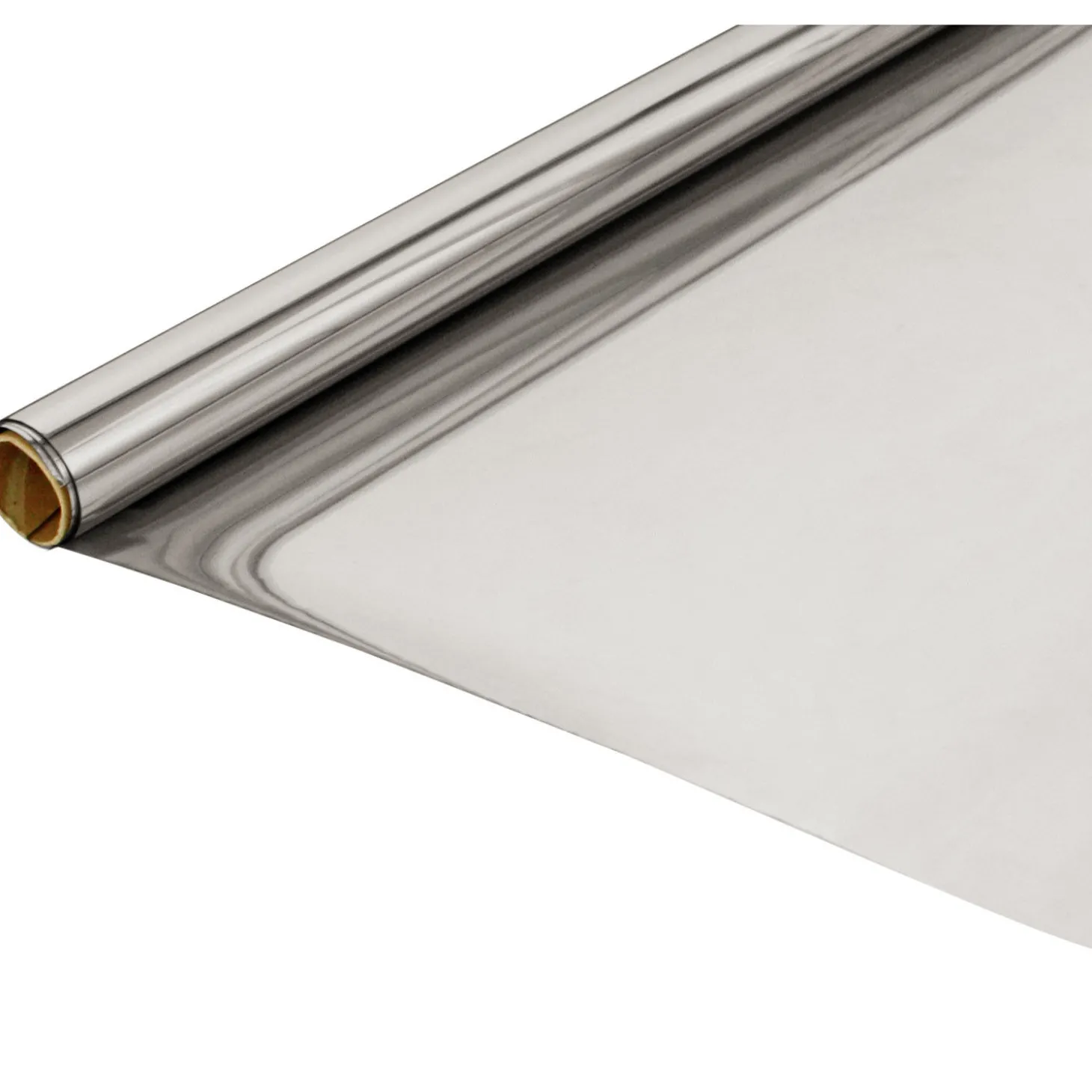 Statische Spiegelfolie, silber