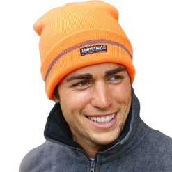 Strickmütze neon