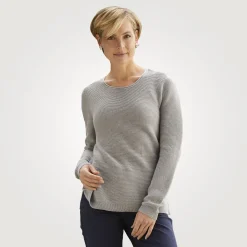 Strickpullover in Rippenstruktur von Beverly