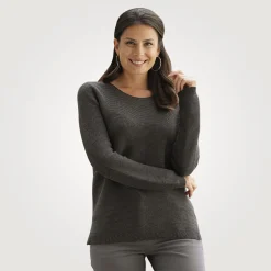 Strickpullover in Rippenstruktur von Beverly