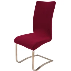 Stuhlhusse in feiner Karo-Optik
