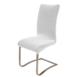 Stuhlhusse in feiner Karo-Optik