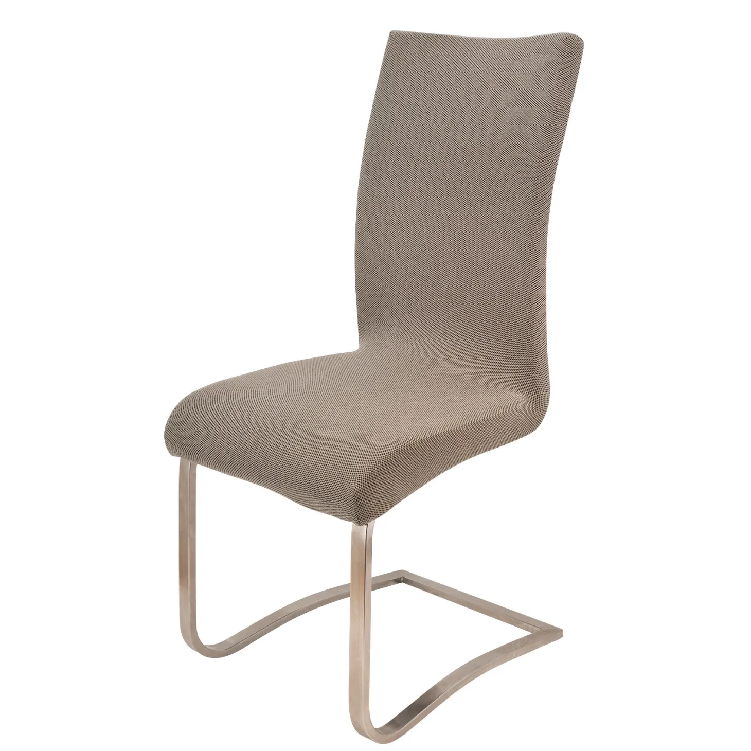 Stuhlhusse in feiner Karo-Optik