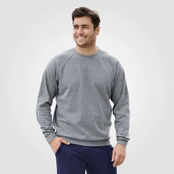 Sweat Shirt mit Bündchen unisex