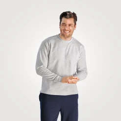 Sweat Shirt mit geradem Saumabschluss