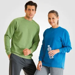 Sweat Shirt mit geradem Saumabschluss