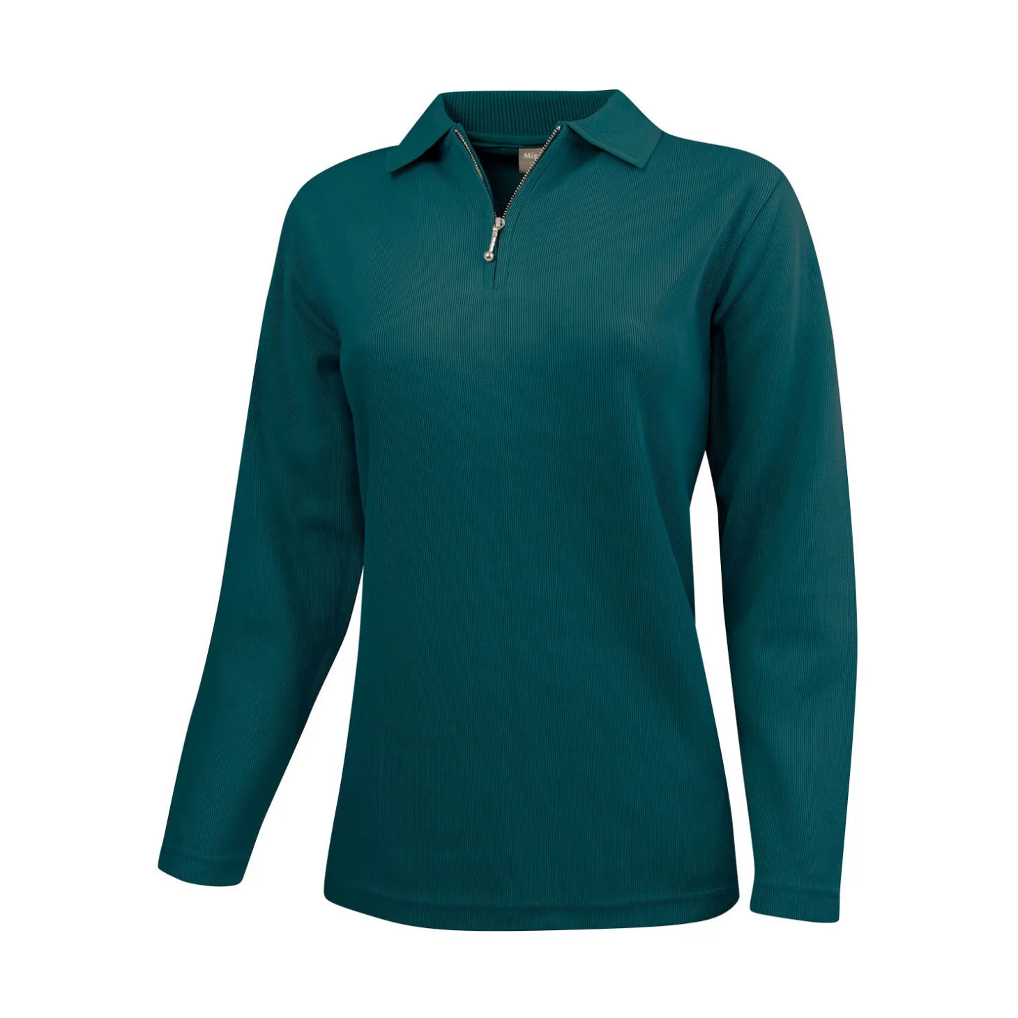 Sweat-Shirt mit feiner Ripp-Optik