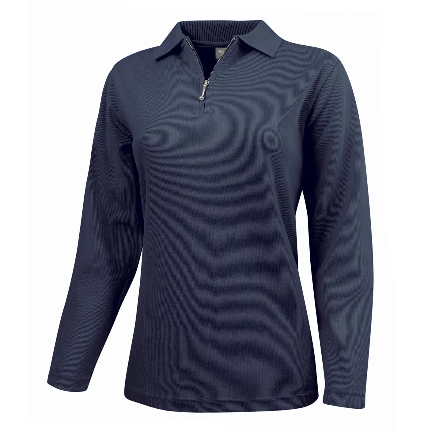 Sweat-Shirt mit feiner Ripp-Optik