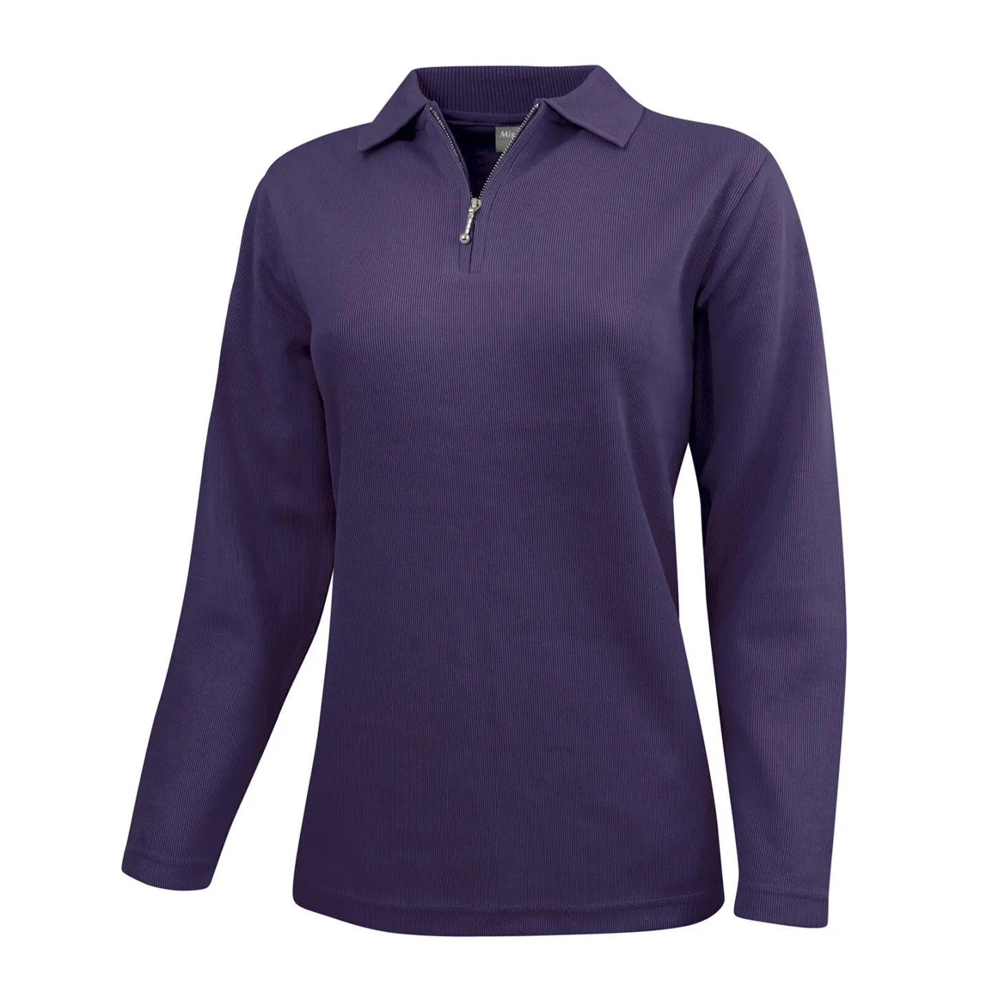 Sweat-Shirt mit feiner Ripp-Optik