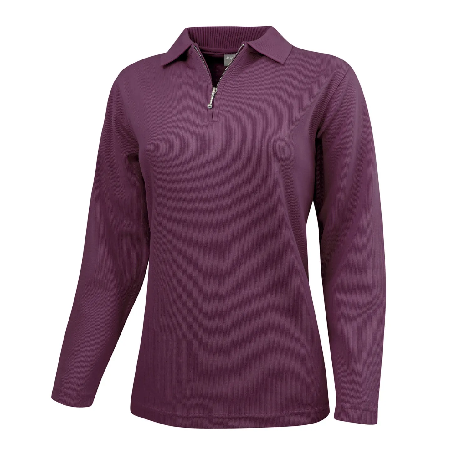 Sweat-Shirt mit feiner Ripp-Optik