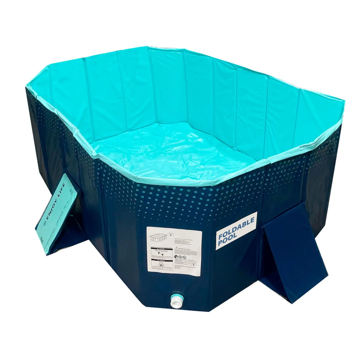 Swimmingpool faltbar, ohne Aufpumpen