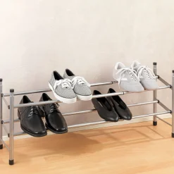 Teleskop-Schuhregal Click, individuell ausbaufähig