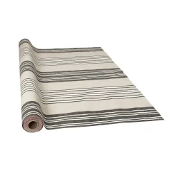 Tischdecke in modernem Streifenmuster