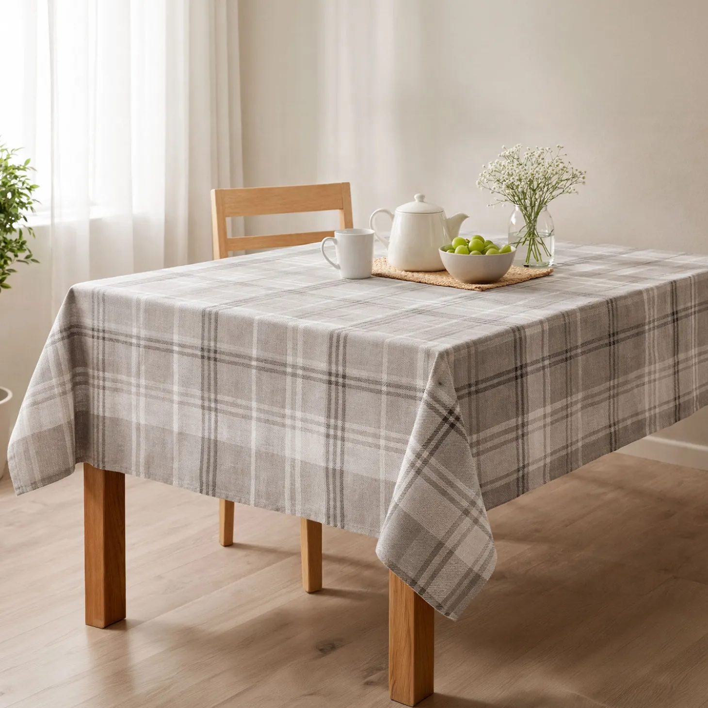 Tischdecke Milano kariert, rechteckig