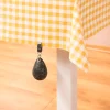 Tischtuchbeschwerer Tropfen, Marmor, 4 Stück