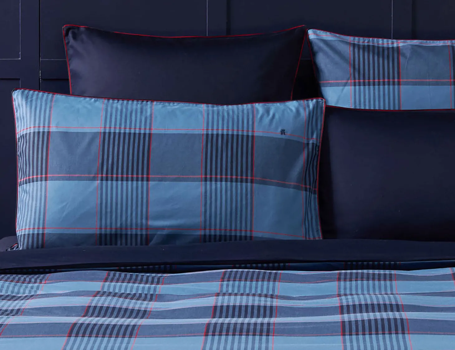 Tommy Hilfiger Bettwäsche Tartan Heritage blau kariert