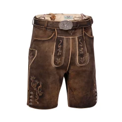 Trachten Lederhose mit Gürtel
