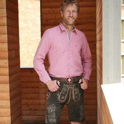 Traditionelle Lederhose im Trachtenstil