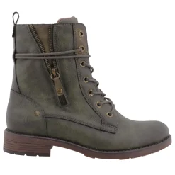 Trendige MUSTANG Schnürstiefelette aus pflegeleichtem Softmaterial