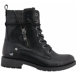 Trendige MUSTANG Schnürstiefelette aus pflegeleichtem Softmaterial
