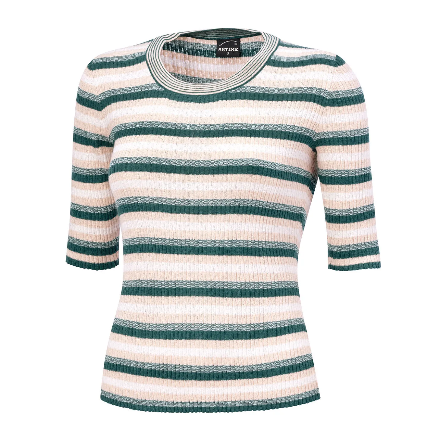 Trendiges Damen Strick T-Shirt