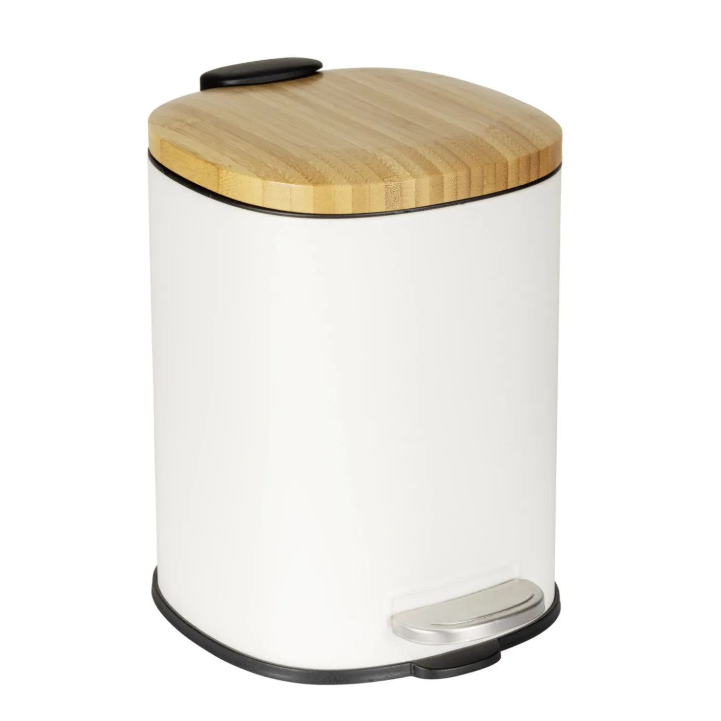 Treteimer Fianema mit Bambusdeckel, 3 Liter
