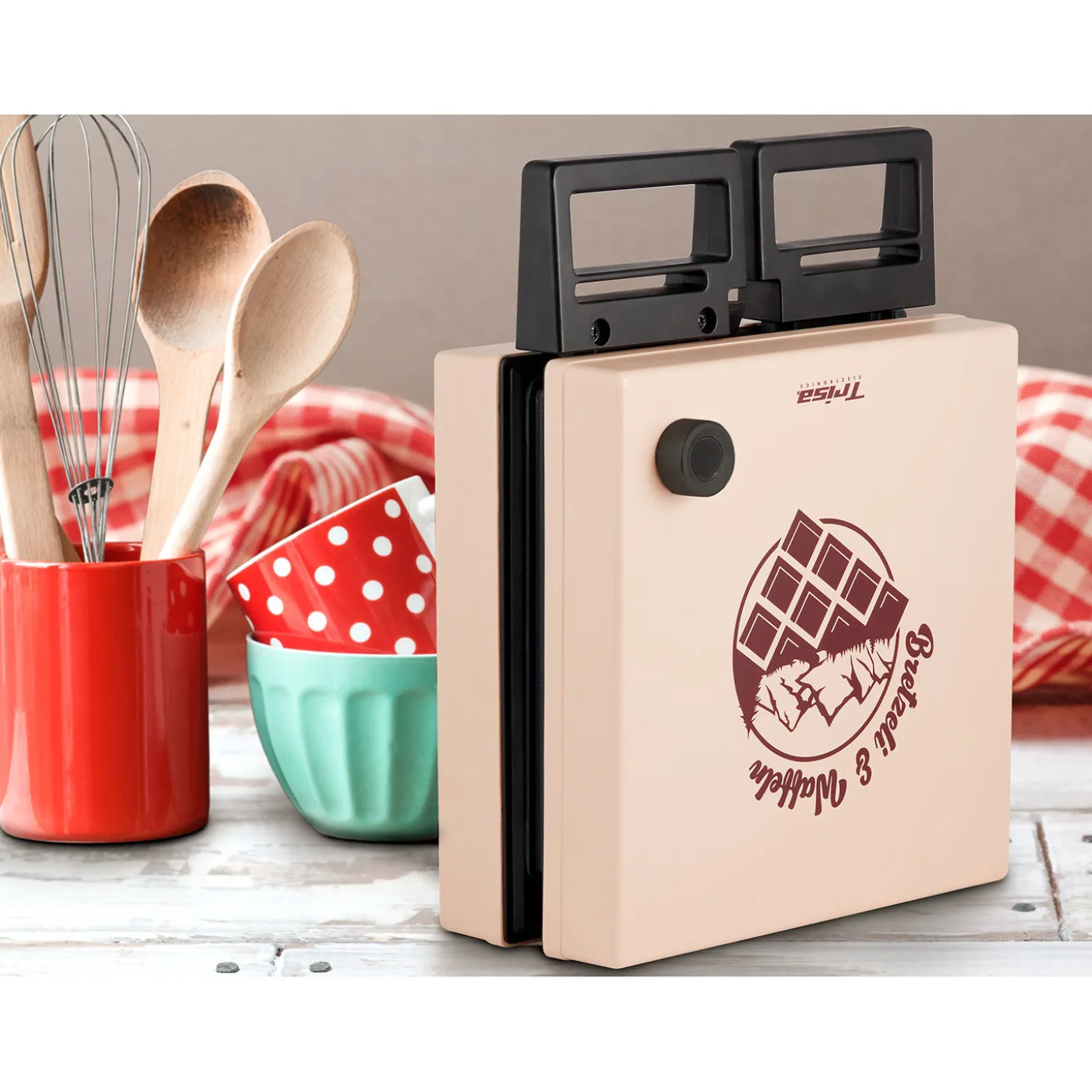 Trisa Brezel- und Waffeleisen 1000 W