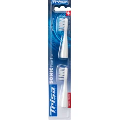 Trisa Ersatzbürsten Sonic Fine Tip, 2er-Set