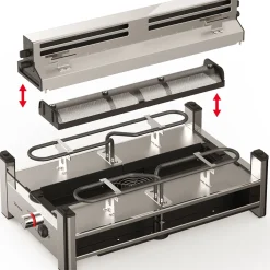 Trisa Raclette «Pure Melt» mit Abzug und Aktivkohlefilter