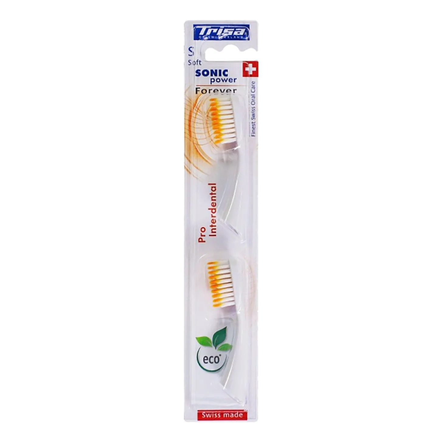 Trisa Wechselköpfe Sonicpower Pro Interdental, 2 Stück — soft
