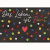 Türmatte Buntes Leben mit bunten Punkten